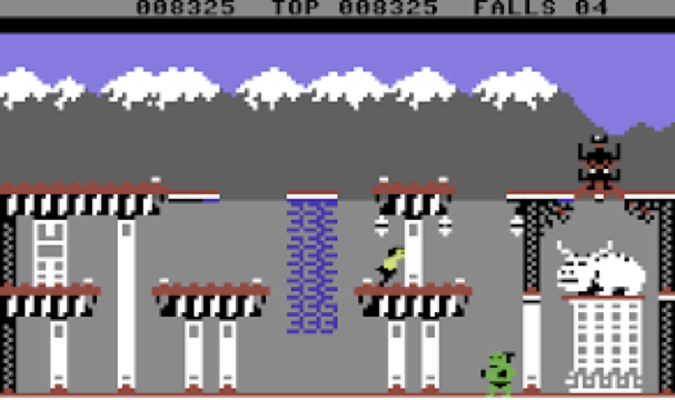 Bruce Lee - C64 platform action game