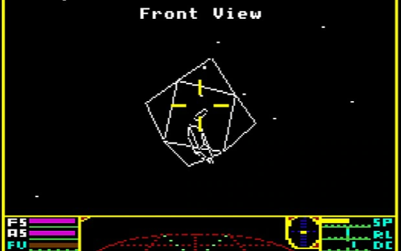 Elite - C64 space trading and combat simulator