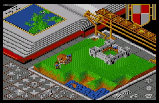 Populous - Amiga god game by Bullfrog