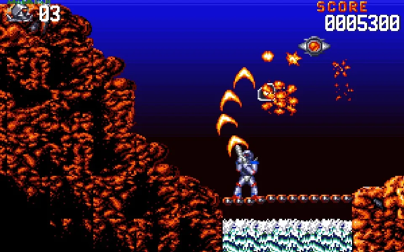 Turrican - Amiga run and gun action game