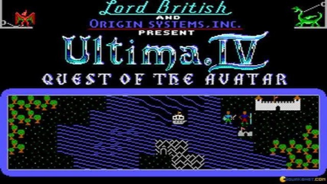Ultima IV Quest of the Avatar - C64 RPG by Origin