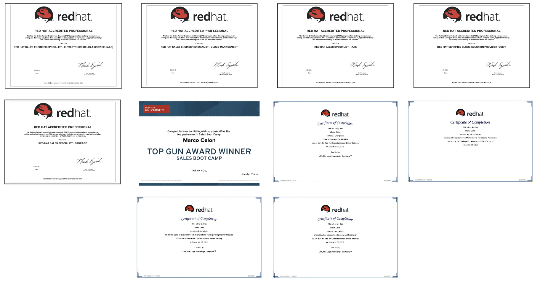 Red Hat Internal Professional Development Part 1