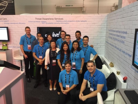 Cisco colleagues during the SDN transformation era